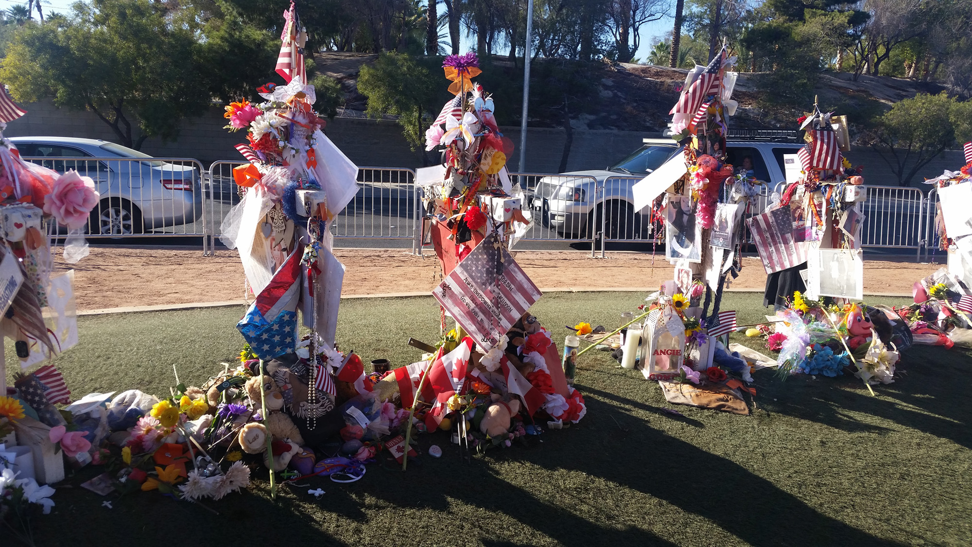 Crosses in Las Vegas sm